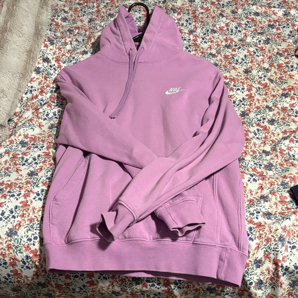 Nike Lavender Hoodie with Logo